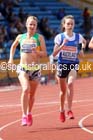 Danielle Hodgkinson (Wallsend) and Rhona Auckland (Banchory) 5000 metres, 2014 Sainsbury's British Championships. Photo: David T. Hewitson/Sports for All Pics